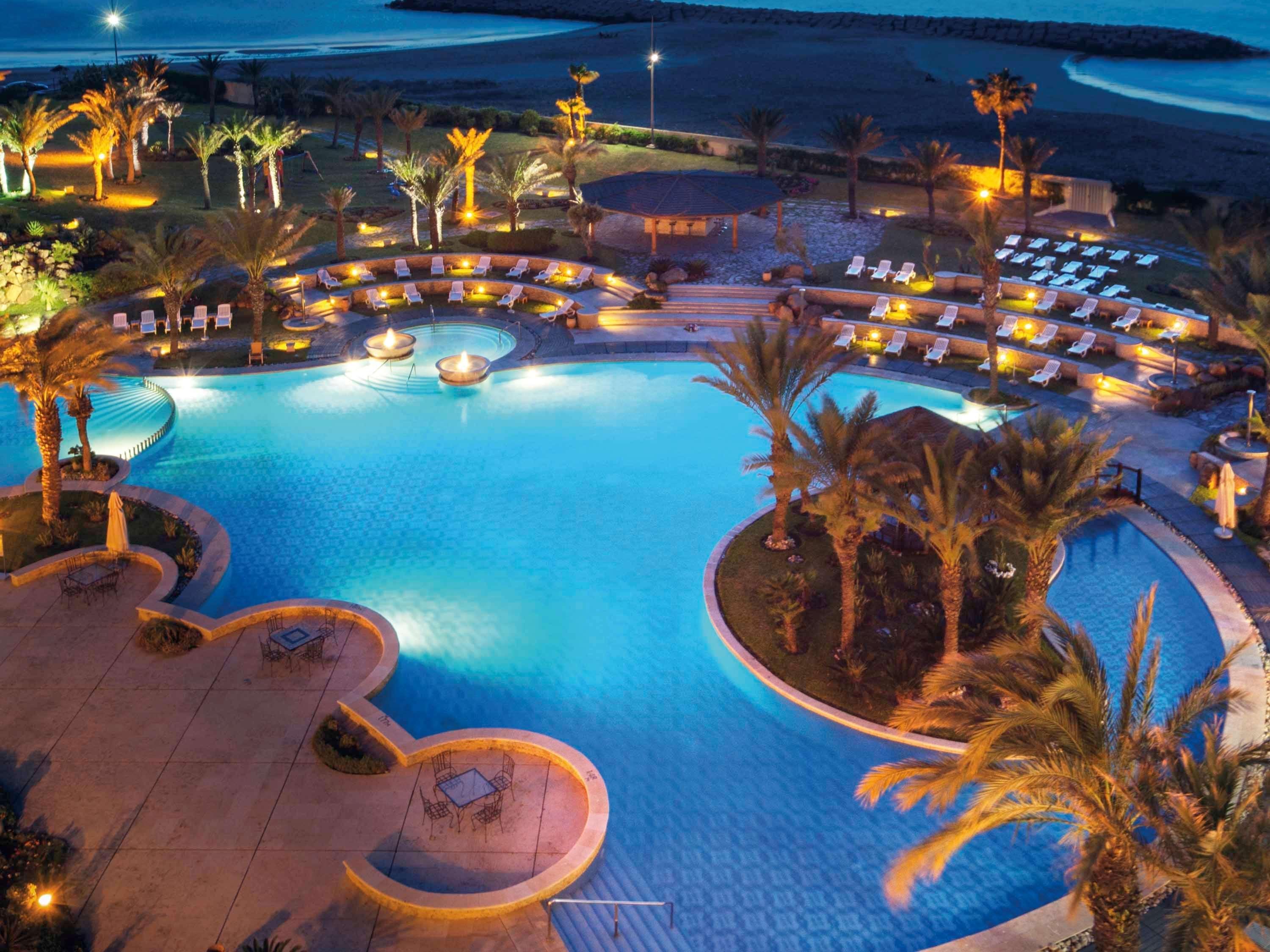 Moevenpick Hotel & Casino Malabata Tanger Екстериор снимка The pool at the Hilton Sharm El Sheikh